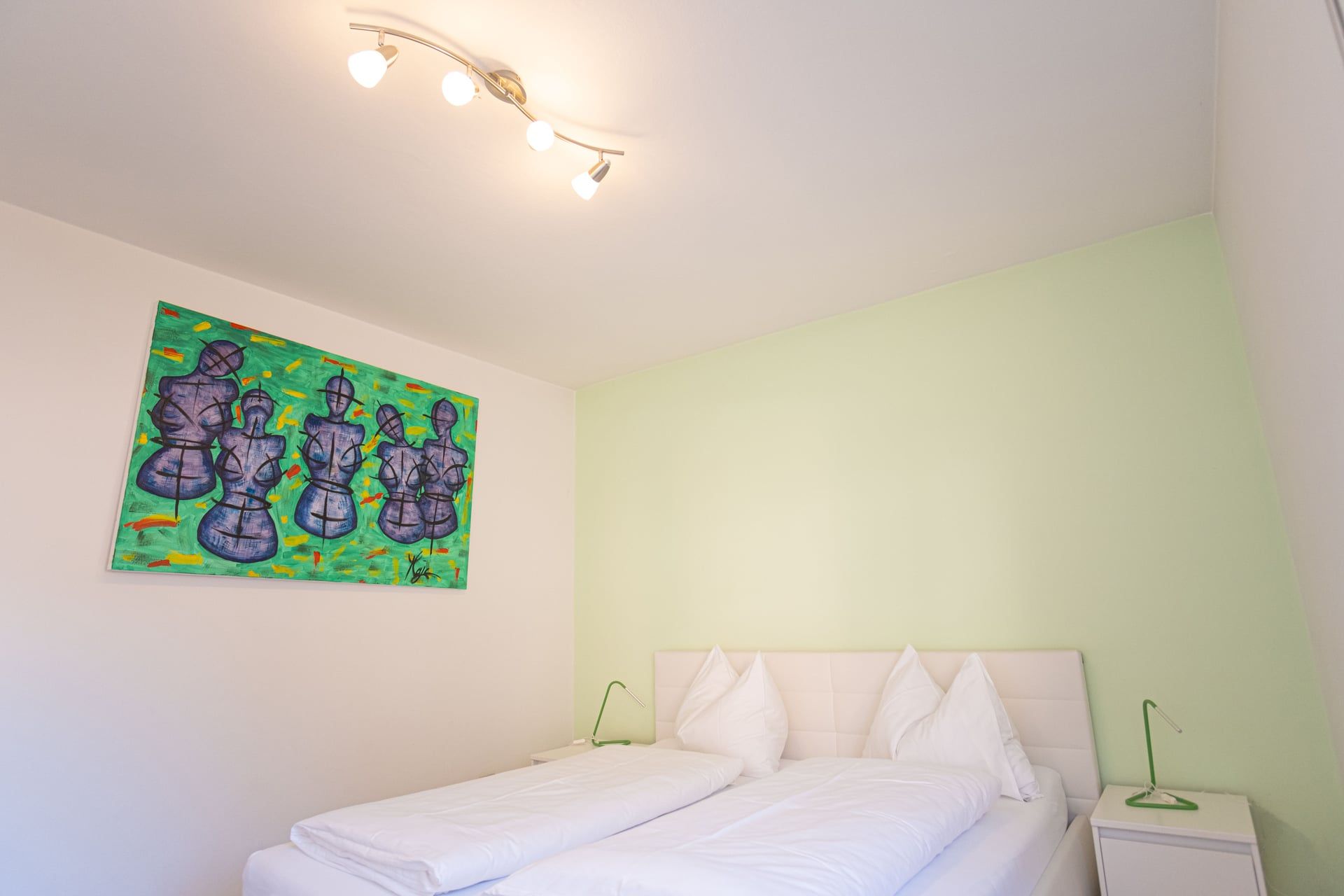 Apartment Green - Bedroom