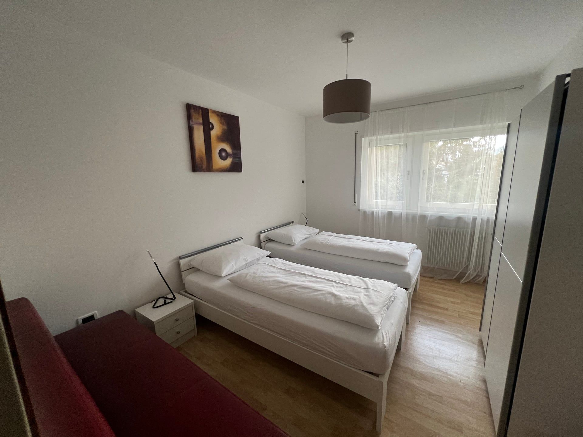 Apartment Red - Schlafzimmer